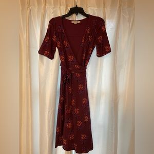 Boden wrap dress